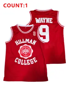 Men's Embroidered Basketball Jersey #9, Breathable Polyester Fabric, Sweat-Wicking, Loose-Fit Streetwear for Outdoor Sports & Casual Wear