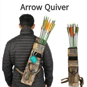 Archery Arrow Quiver Adjustable Straps Convenient Easy Release Suitable for Outdoor Target Practice and Archery Activities Archery Accessories