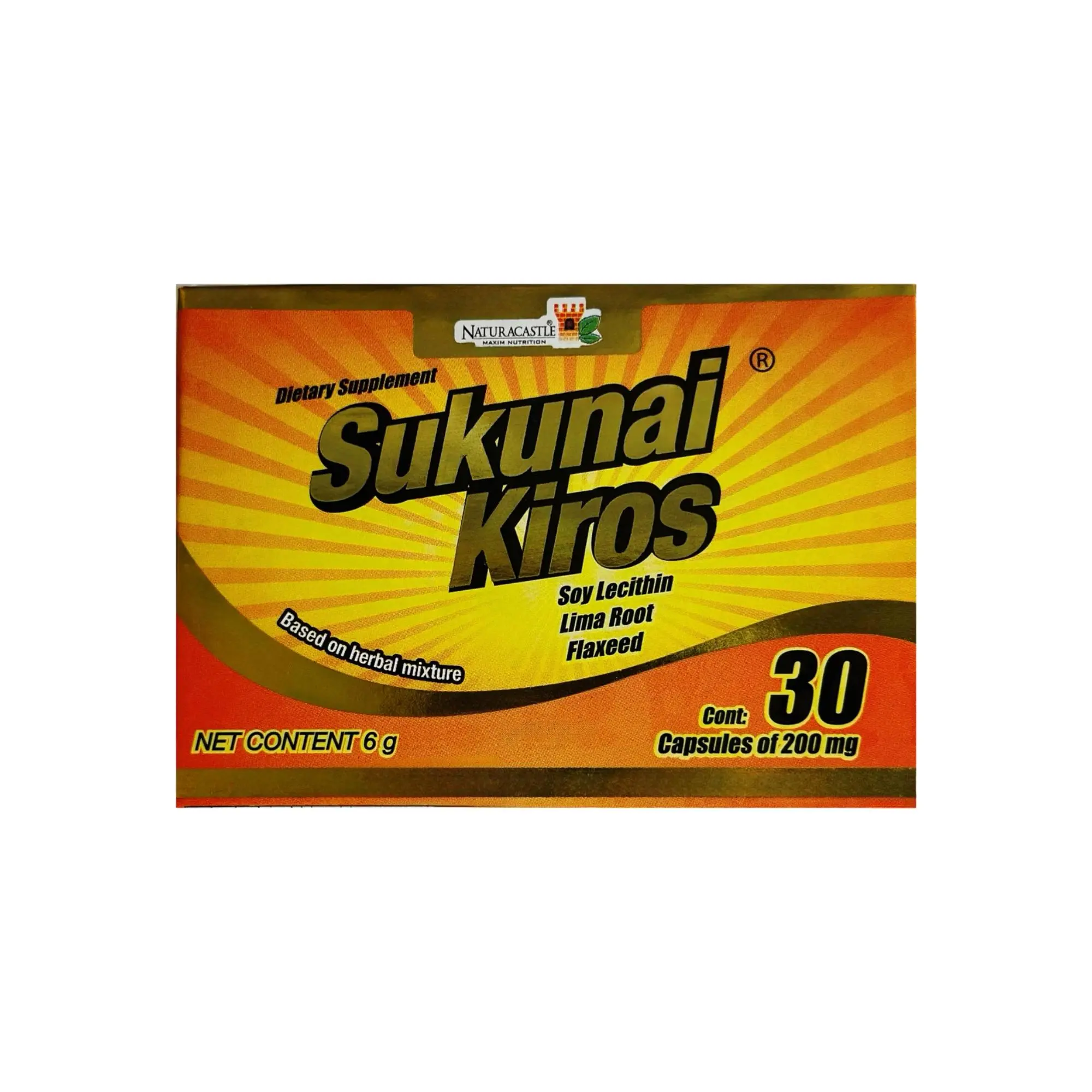 Sukunai Kiros normal y Max (30 cap)
