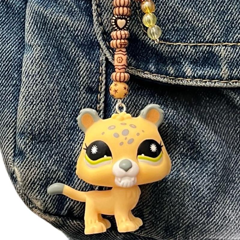 G7 # 239 Jaguar Series 4 Blind Box Littlest Pet Shop Keychain