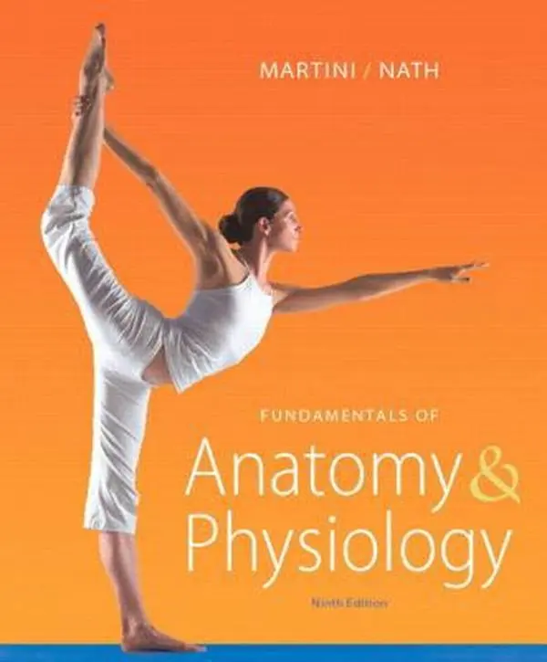 USED Book - Fundamentals of Anatomy & Physiology (9th Edition) by Frederic H. Martini (Hardcover) - english