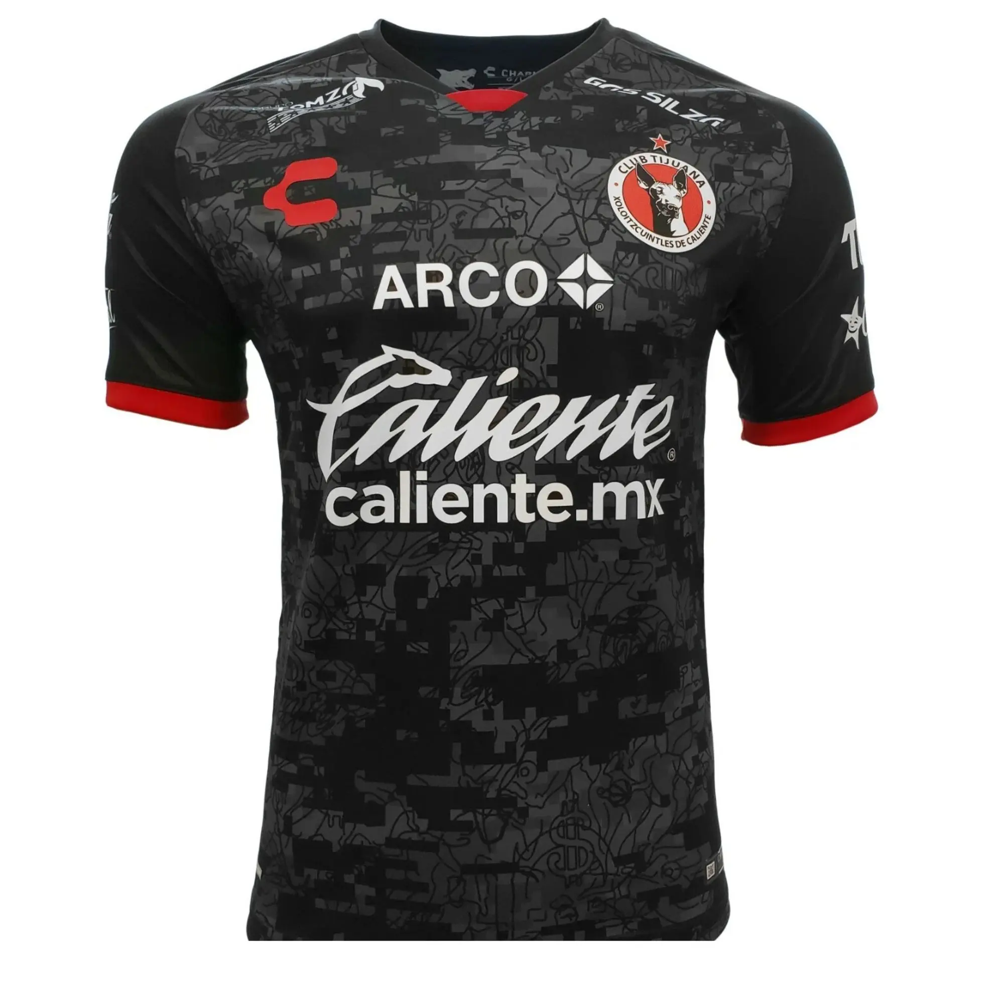 Charly 2020-2021 Home Football Jersey - Ronaldinho Liga MX Quick-Dry, Short-Sleeve, Breathable Sports Collectible Fan Game Day Top