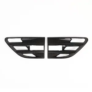 ABS Material Fender Air Vent Outlet Cover Trim, Left & Right Front Automotive Replacement, Car Accessories for 2009-2014 Ford F150 Raptor Truck