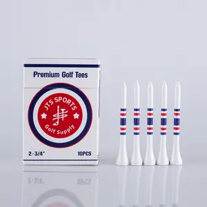 10Pcs Golf Ball Spikes with Premium Box Packaging Portable Golf Tee Holder Ball Stand