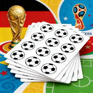 120pcs Mini Football Stickers, 1.181 Inch Reward Stickers for Teacher Classroom Incentives, Sports Party Gifts, Office Labels