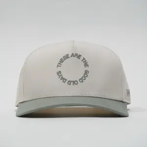 Good Old Days Sage & Natural Baseball Cap with  SnapBack Closure