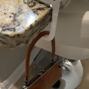 Elephant Design Bag Hook, 2-Count Multifunctional Desk-Side Bag Hanger Set, Bag Holder and Home Organizer for Desk, Office and Living Room