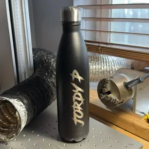 Customized Stainless Steel Water Bottle 30 oz with any design or name (500 ml) with Vacuum Insulation, Double-Wall Construction, Odorless, and Leak-Proof Cap, Personal Design Options