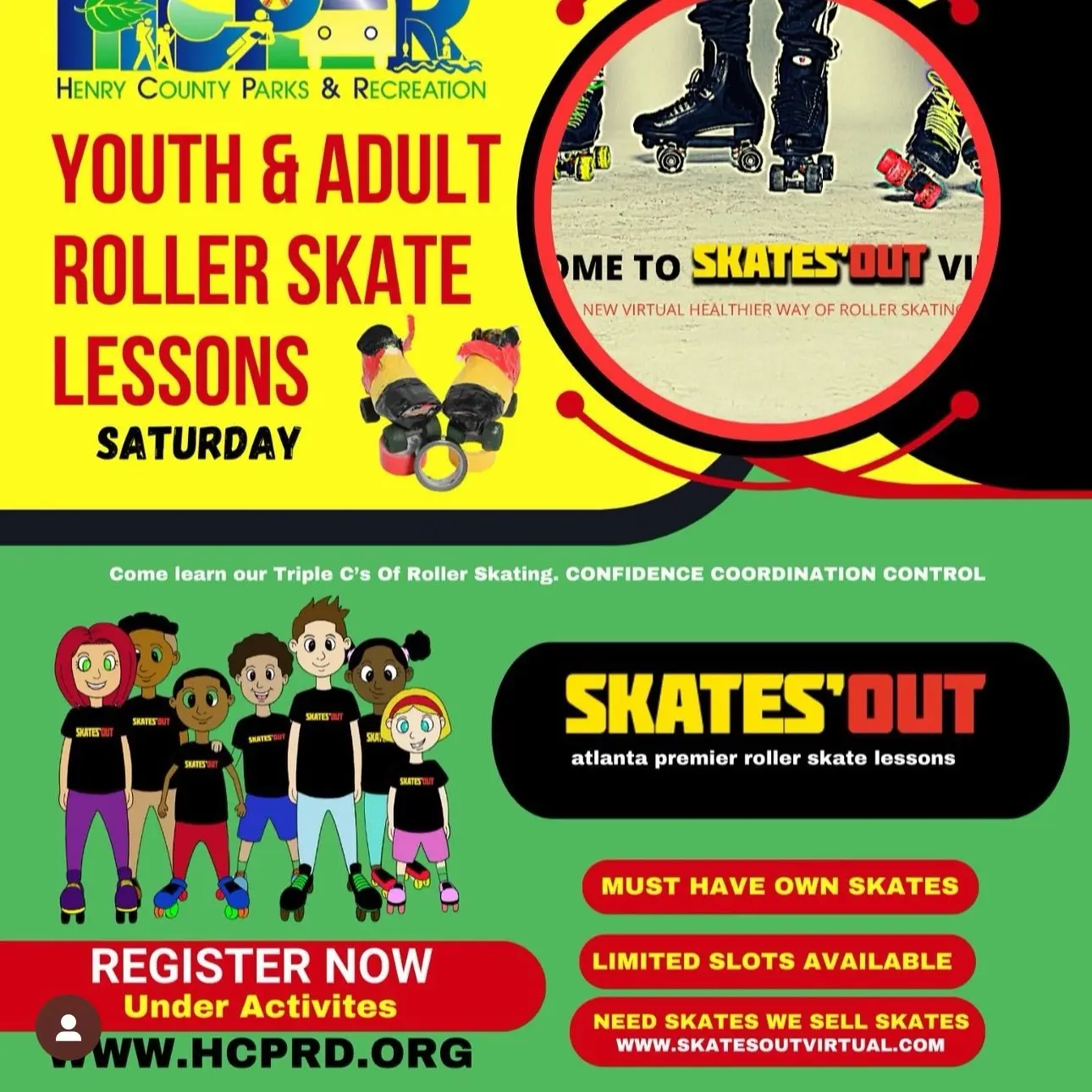 Skates’ Out Roller Skate lessons