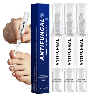 Antifungal Pen UNDECYLENIC ACID 25% Cures Athlete's Foot Jock Itch Ringworm Botanically Enhanced Skin Support Precision Twist-Pen Application 4 mL Healthcare - Treatment