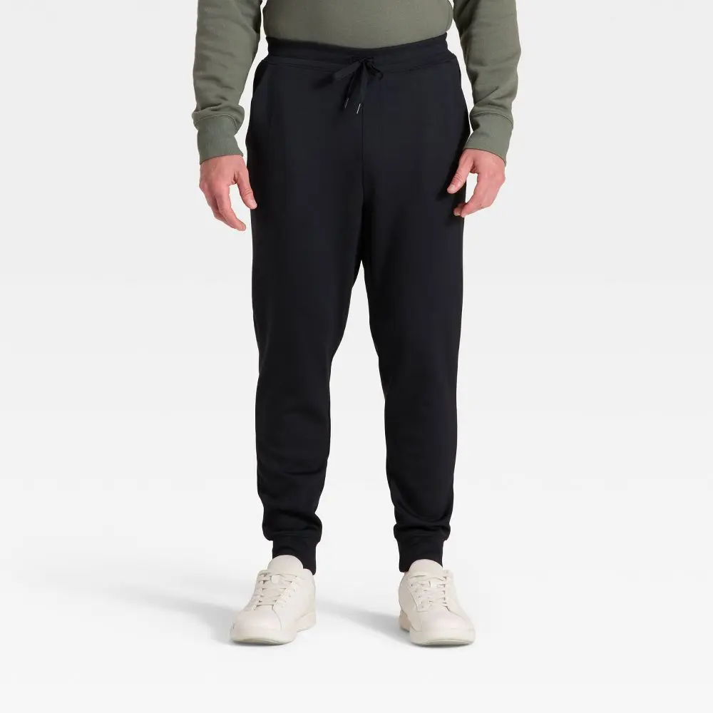 Men's Sleek Spacer Jogger Pants - All In Motion Black S