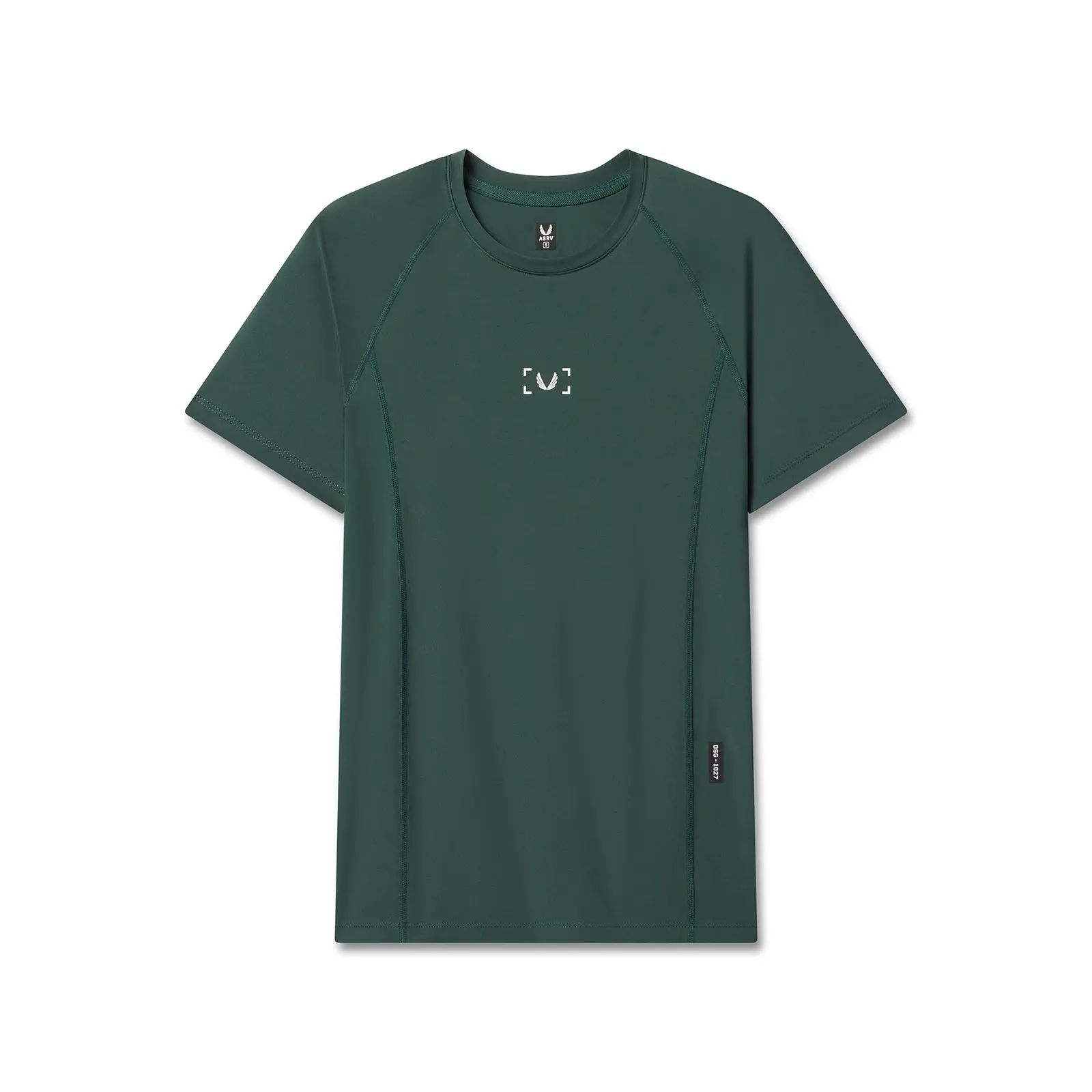 1027. WarpFlexx-Lite® Half-Sleeve Baselayer - Forest Green