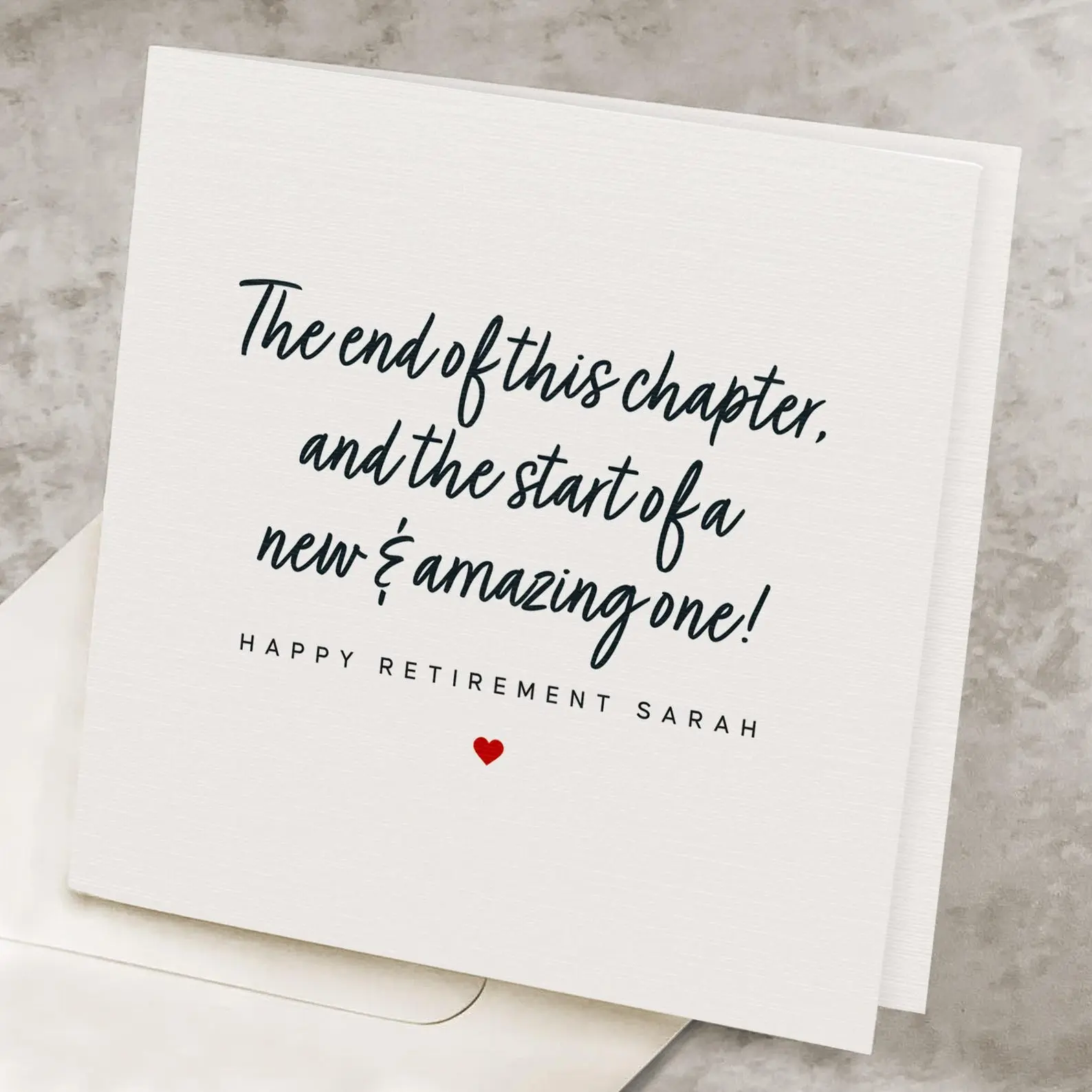 Humorous Greeting Cards for Coworkers - Retirement, New Job Occasions, Blank Inside with Envelopes (Office Stationery Collection)