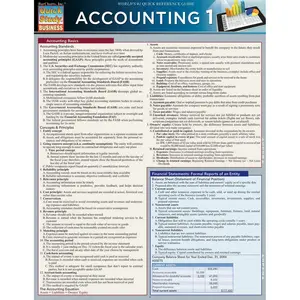Accounting 1 QuickStudy Laminated Reference Guide (QuickStudy Business)