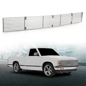 Fit For 91-93 Chevy S-10/91-94 Blazer Phantom Billet Grille Insert Chrome