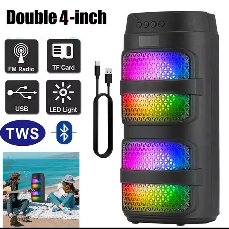 Light up speaker