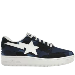 BAPE BAPESTA LOW 'COLOR CAMO NAVY'