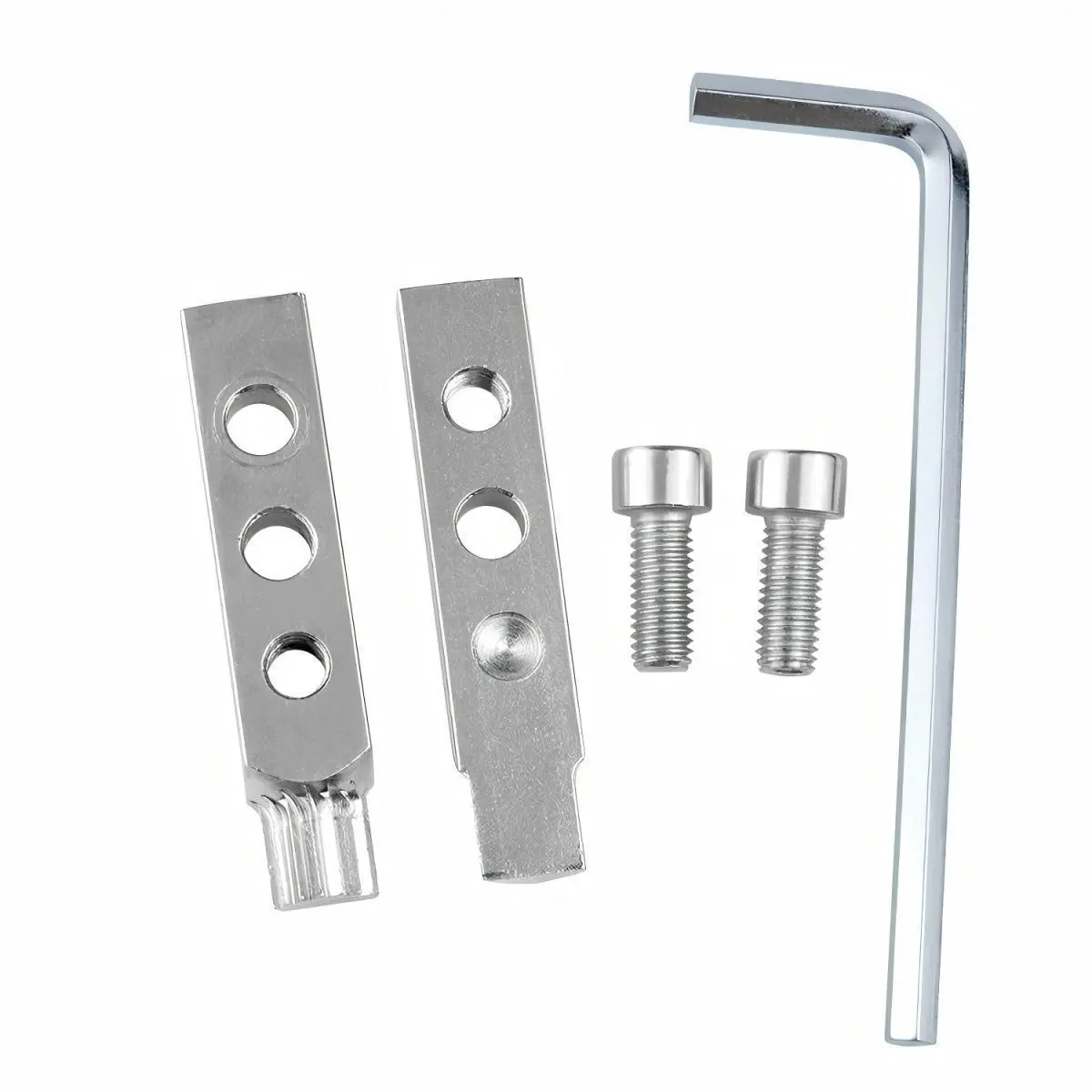 Stainless Steel Screw and Bolt Puller Kit with Wrench, Double-Headed Easy-Pull Tool for 1/2in & 3/4in Faucet Valves & Pipes, Hexagon Socket Stripping Attachment for Damaged Fasteners, Heavy Duty