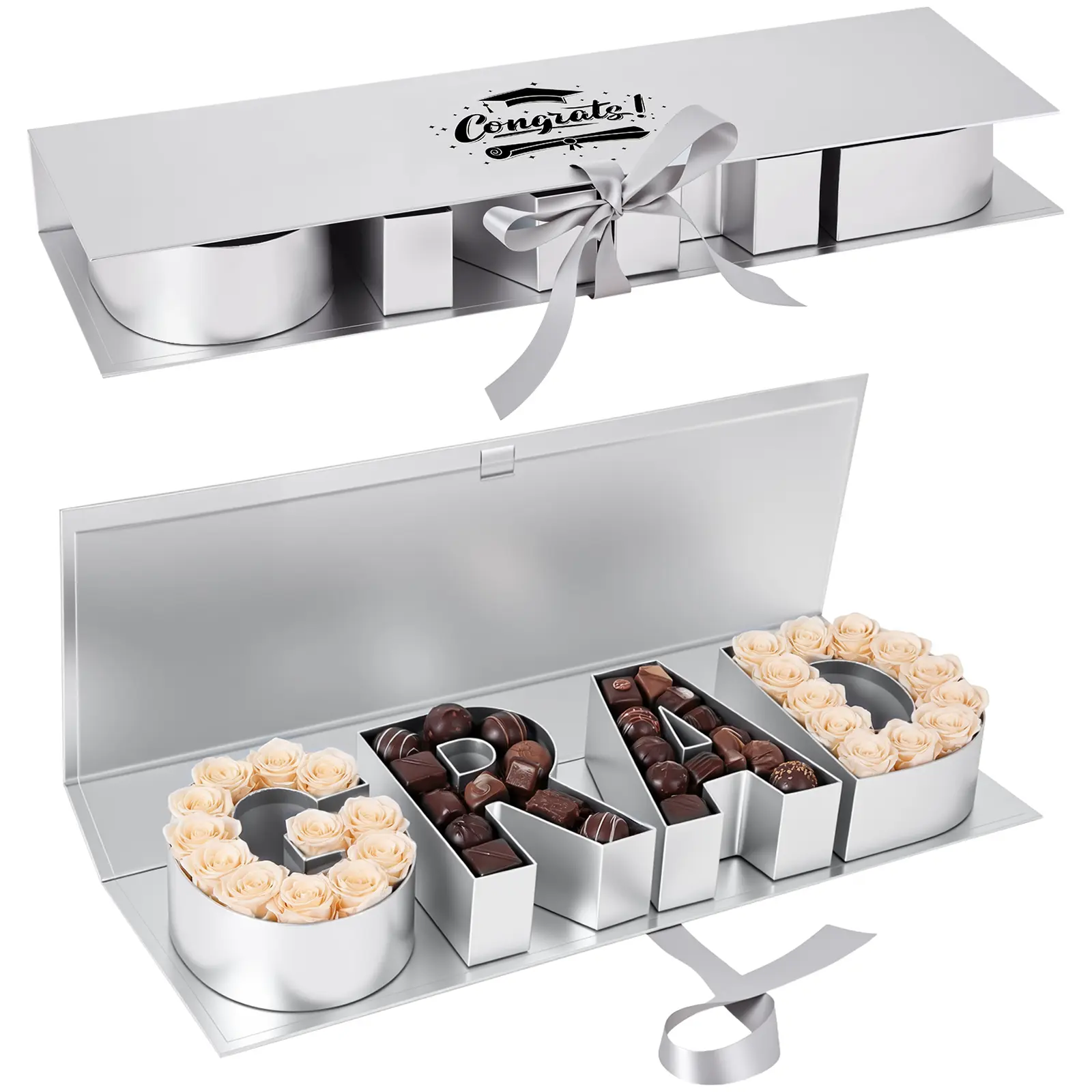 Empty Grad Box（Silver）