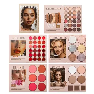 5-Layer 67-Color All-In-One Makeup Book Palette | Eyeshadow Blush Lipstick Contour Highlighter | Long-Lasting Waterproof Travel-Friendly Cruelty-Free Cosmetics