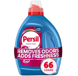 Persil Intense Fresh Everyday Clean, Liquid Laundry Detergent, High Efficiency (HE), Deep Stain Removal, Ultra Concentrated, 50 fl oz, 66 Loads