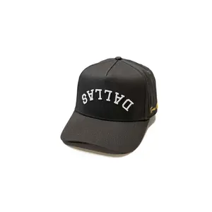 Precurved Dallas snapback - CHARCOAL Precurved Dallas snapback - CHARCOAL