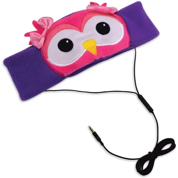 Contixo H1-OWL H1 Kids Fleece Headphones, Owl