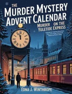 The Murder Mystery Advent Calendar - Murder on the Yuletide Express: An Interactive Christmas Escape Room Novel with 24 Daily Puzzles and Riddles for Mystery Lovers Paperback – September 21, 2025