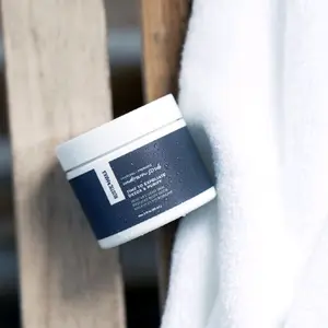 Underarm Detox Body Scrub, Charcoal + Prebiotic Gentle Cleanser for Skin Care Daily Body Care