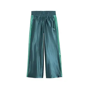 PUMA Womens Future Archive T7 Mid Rise Pants Casual - Green