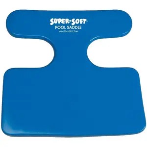 TRC Recreation Super Soft Foam Water Saddle Pool Lounger Float, Bahama Blue TRC Recreation Super Soft Foam Water Saddle Pool Lounger Float, Bahama Blue