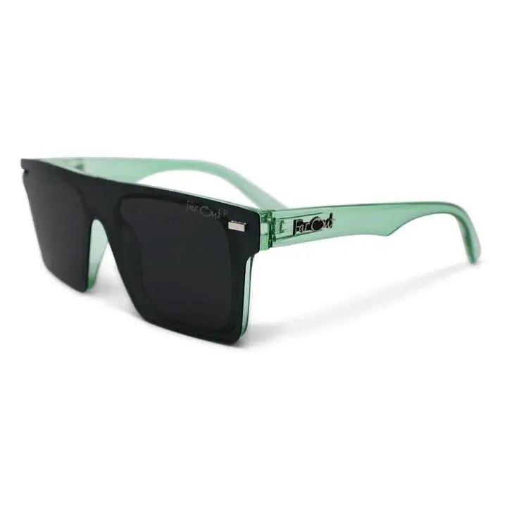Aqua Polarized Stunners Black Lens