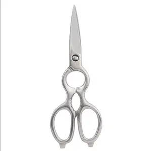 tactical  scissors Heavy Duty Kitchen Scissors -Stainless Steel Kitchen Scissors, Super Sharp Micro Serrated Poultry Scissors, Meat Cooking Scissors, Dishwasher Safe, High Value, General Purpose Stainless Steel Practical Scissors, Blade Detachable