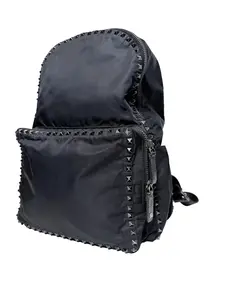Pre-owned Valentino Leather Backpacks Valentino Authentic Garavani Rockstud Backpack JXVL2