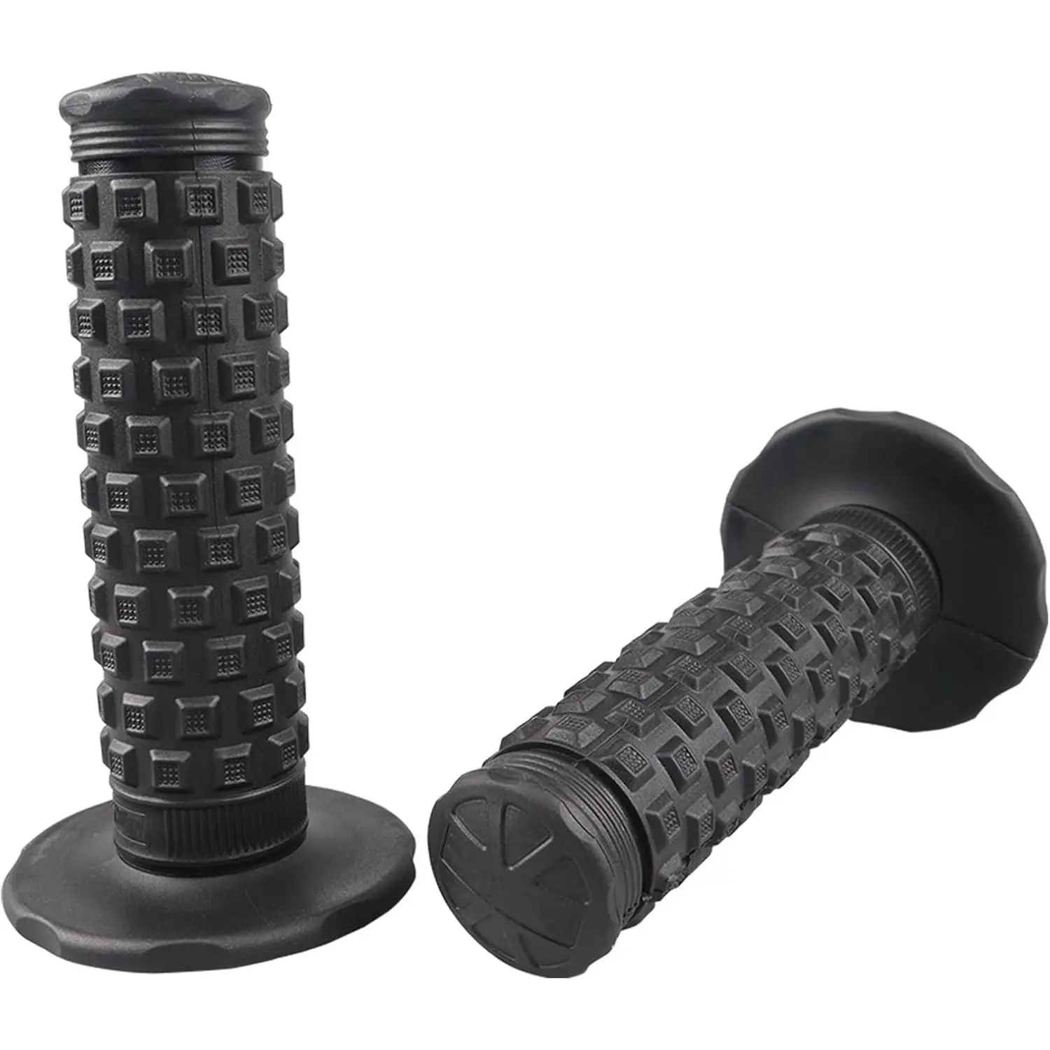 7/8" Dirt Bike Grip Rubber Anti-Slip Universal Motorcycle Grips Handlebar Racing Grip for Motocross Mini Bike Surron Light Bee x Grips KLX110 YZ450F XR50 CRF80 Motocross Grips