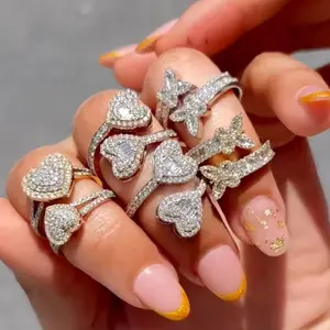 Twin Hearts Ring