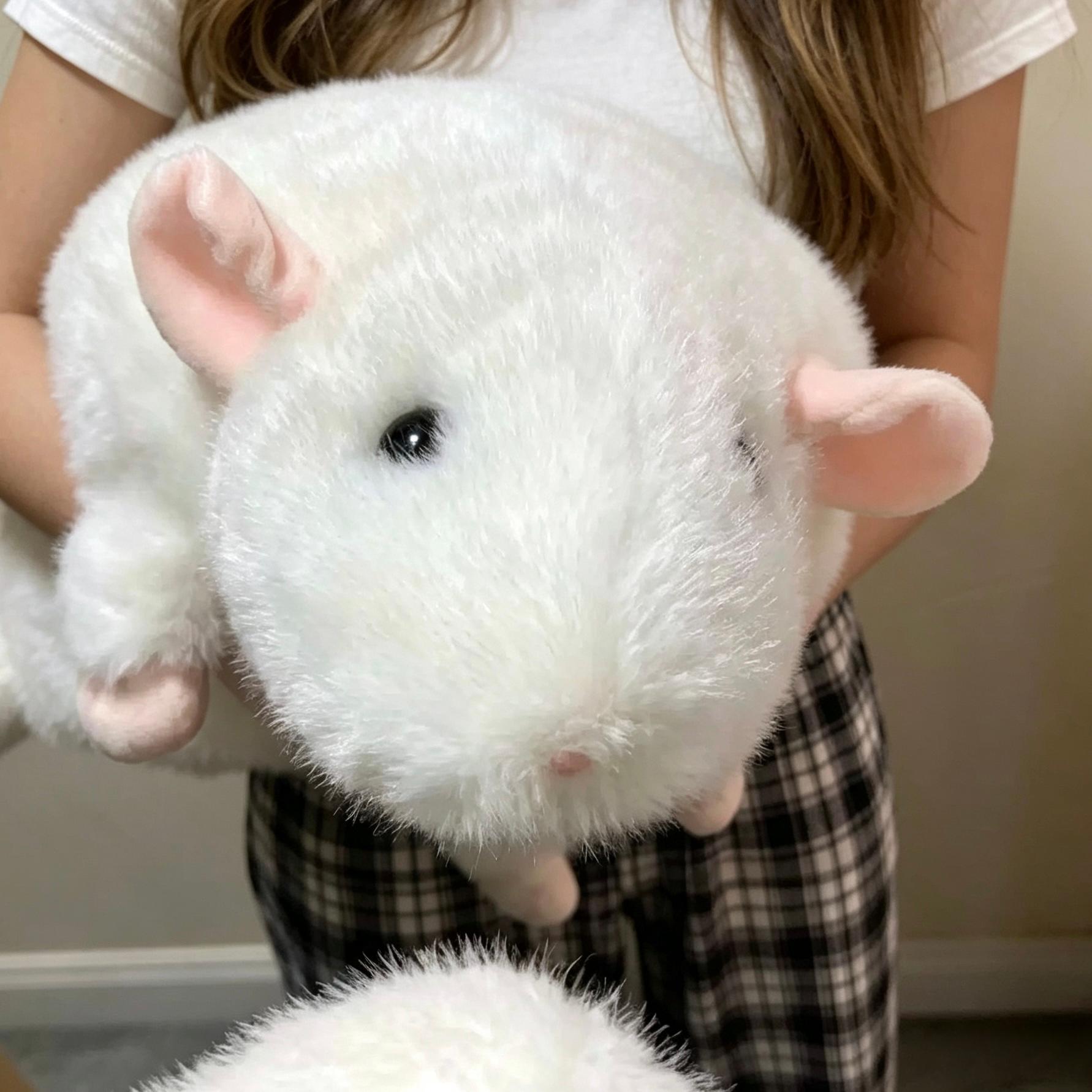 Chonky Round Rat Stuffed Doll Cuddly