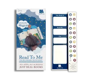 The Read To Me Recordable Book Buddy Record your voice and give the child in your life a personalized read along experience