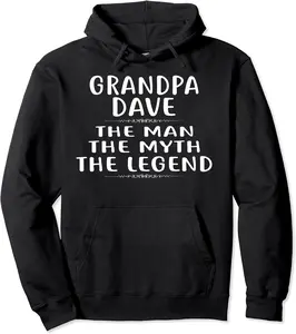 Grandpa DAVE The Man The Myth The Legend hoodie Pullover Hoodie - Diegobal Shop 56B08MXPHMQJ