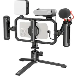 SmallRig Quick Pro Edition All-In-One Video Kit for Smartphone Creators with Audio and Lighting System