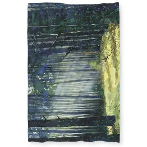 Begin Home Decor C1DCTXLW8K49EI Twin Extra Long Glow Trees Hygge Duvet Cover - Cozy Home Decor Essential
