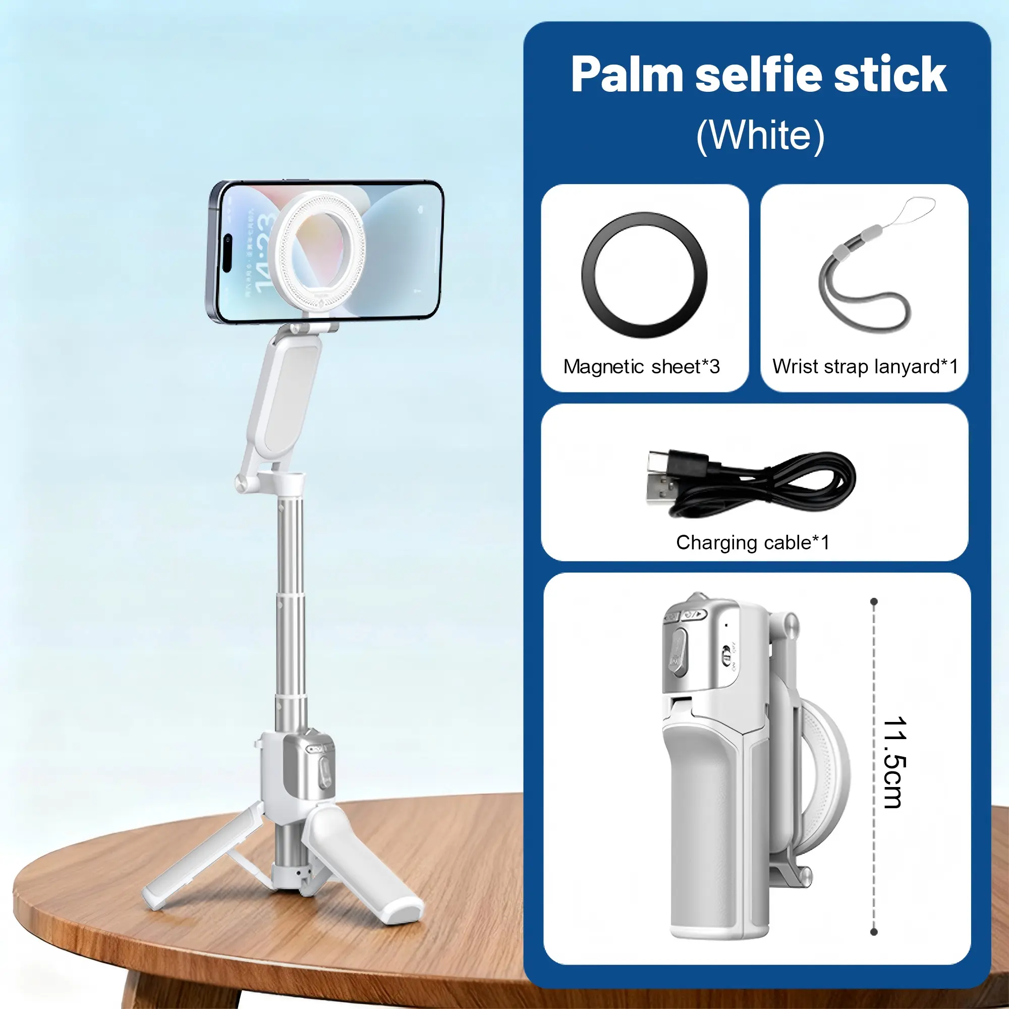 Selfie Stick-White