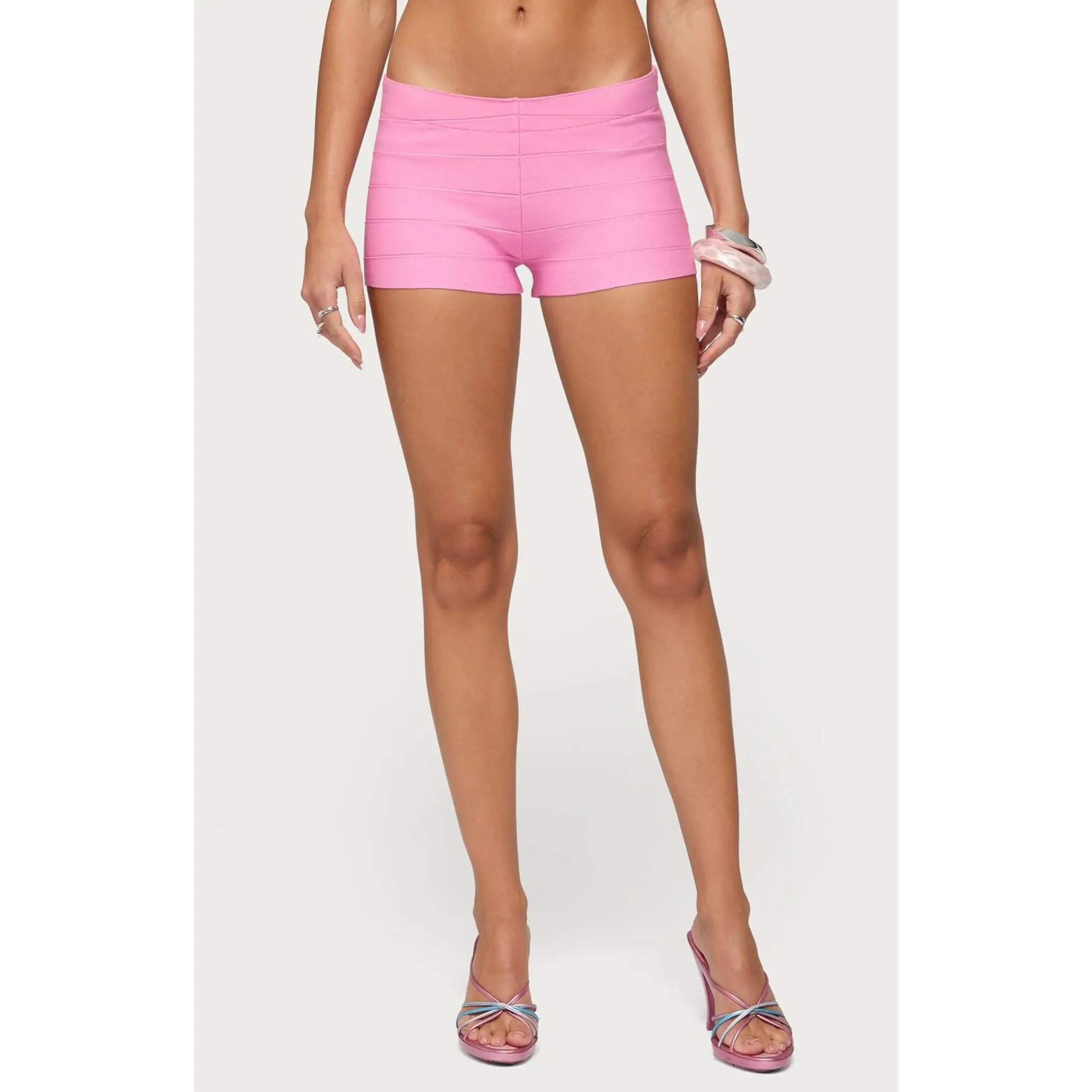 Edikted Women's Ianthe Knit Bandage Shorts