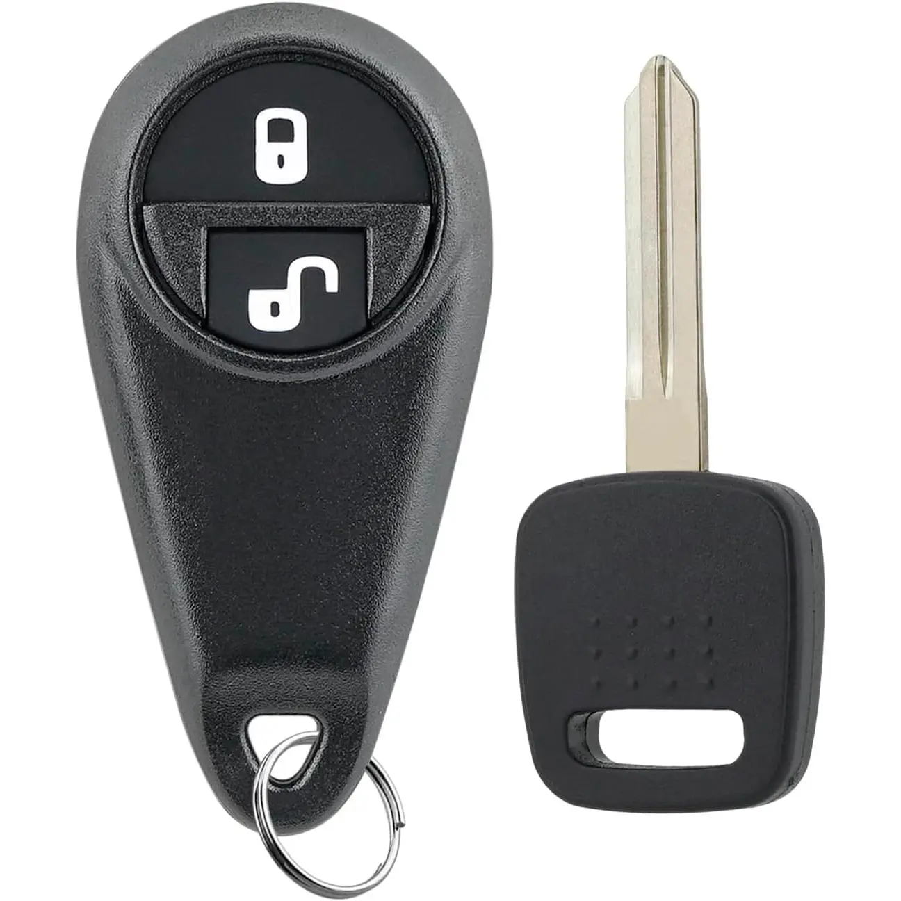 Suitable for Subaru Impreza 2005 2006 2007 and Subaru Forester 2008 Car Key Remote Key Replacement Part with Ignition Chip Key Keyless Entry Remote Key NHVWB1U711,88036-FE041