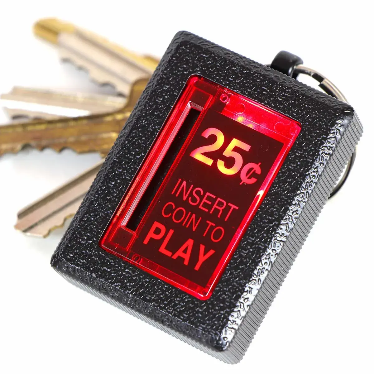 RepliCade Insert Coin Keychain, Retro Accurate Replica Arcade Light Up ...
