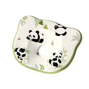 Baby Nap Pillow - Baby head shaper, Silicone Shaping Pillow for Correcting Head Shape & Preventing Sideways Sleeping - Comfortable Machine-Washable Head & Neck Support for Baby