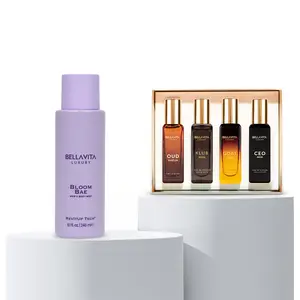The Fresh Bloom Duo by Bellavita Luxury | Men’s Perfume Gift Set & Bloom Bae Hair & Body Mist | Fresh, Floral & Woody Scents | Notes of Citrus, Soft Florals & Woods | Long-Lasting Eau De Parfums & Revivable Water-Based Mist | Vegan & Cruelty-Free