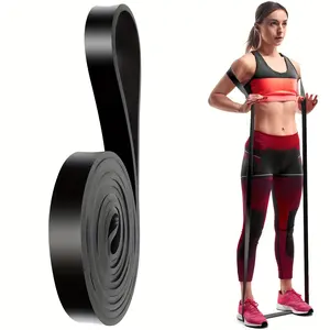 1pcs Classic Resistance Band For Men & Women, Premium Exercise Band, Portable Fitness Equipment For Full Body Workouts, Muscle Building, Stretching & Strength Training