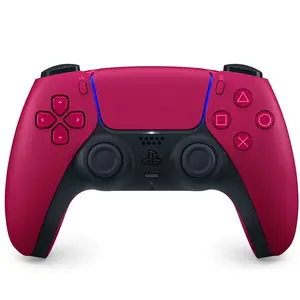 Sony PS5 DualSense Wireless Controller Cosmic Red Immersive Haptic Feedback Dynamic Triggers USB Type-C Battery Built-in Microphone for Enhanced Gaming
