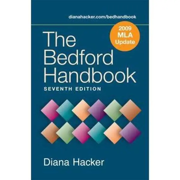 USED-The Bedford Handbook 7e with 2009 MLA Update by Diana Hacker (Hardcover)